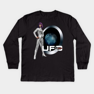 Gerry Anderson's UFO - SHADO GIRL Kids Long Sleeve T-Shirt